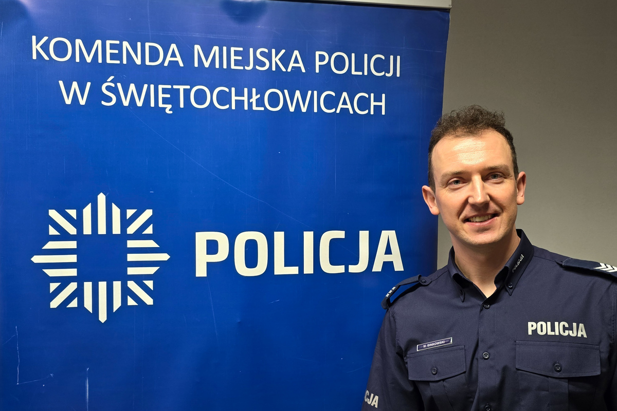 zdjęcie przedstawia dzielnicowego