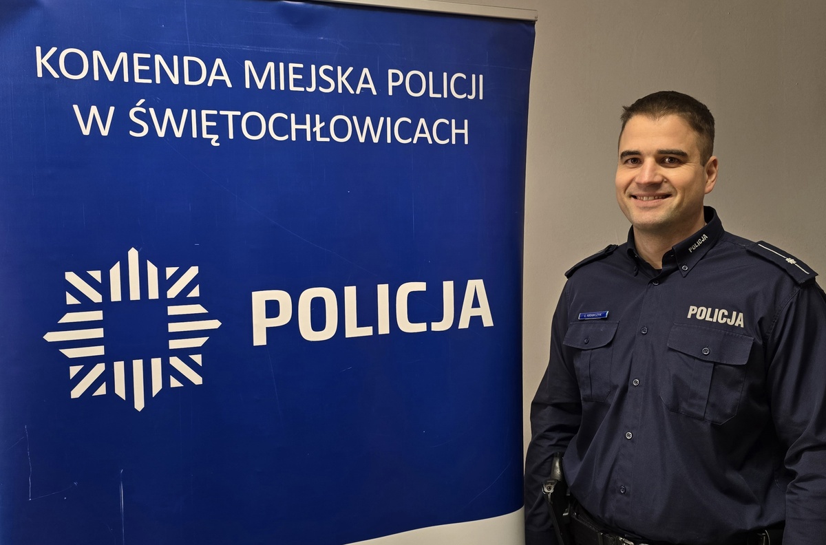 zdjęcie przedstawia dzielnicowego