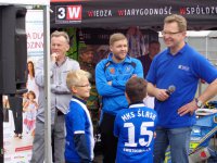 Finał konkursu &quot;Policjant w oczach dziecka&quot;, który odbył się 11 czerwca pod świętochłowickim &quot;Atrium&quot;. Wydarzenie to połączone było z akcją profilaktyczną świętochłowickich stróżów prawa.