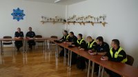 Wspólne patrole świętochłowickich policjantów z kursantami Szkoły Policji w Katowicach