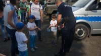 Dzielnicowi na festynie mundurowym