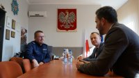 Spotkanie ze świętochłowickim bohaterem.