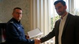 Spotkanie ze świętochłowickim bohaterem.