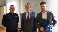 Spotkanie ze świętochłowickim bohaterem.