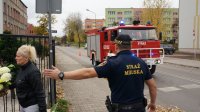 Działania policji w ramach ćwiczeń obronnych &quot;RAWA 2018&quot;.