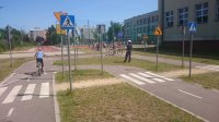Egzamin na kartę rowerową w SP Nr 1 w Świętochłowicach