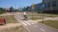 Egzamin na kartę rowerową w SP Nr 1 w Świętochłowicach