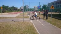 Egzamin na kartę rowerową w SP Nr 1 w Świętochłowicach