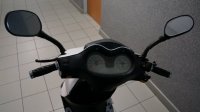 odnaleziony skuter ujęcie kierownicy