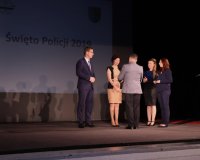 Uroczyste obchody Święta Policji Komendy Miejskiej Policji w Świętochłowicach w Centrum Kultury Śląskiej