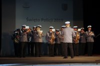 Uroczyste obchody Święta Policji Komendy Miejskiej Policji w Świętochłowicach w Centrum Kultury Śląskiej
