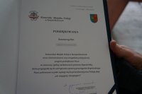 dyplom z podziękowaniem za wzorową postawę