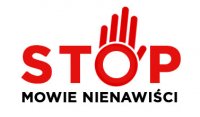 plakat z napisem Stop mowie nienawiści