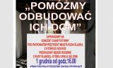 plakat zapraszający na koncert charytatywny