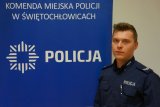 st. sierż. Dawid Lewicki nowy dzielnicowy w rejonie nr 1