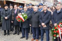uroczystości upamiętniające komisarza Polskiego Komisariatu Plebiscytowego w Bytomiu