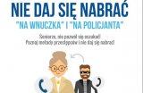 plakat o oszustwach przygotowany przez MSWIA