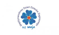 Logo Międzynarodowego Ddnia Dziecka Zaginionego - 25 maja