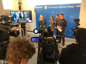 Briefing prasowy i prezentacja spotów informacyjnych dla uchodźców z Ukrainy