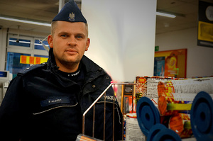 wizerunek dzielnicowego Patryka Klekot