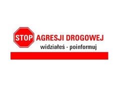 plakat droga to nie tor wyscigowy