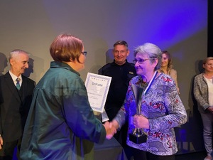 Uczestnicy podczas wręczenia nagród