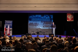 Prezydent Świętochłowic na scenie