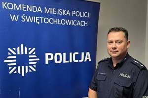 zdjęcie przedstawia dzielnicowego