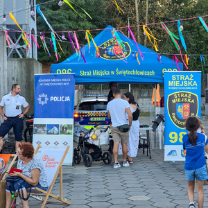 zdjęcie przedstawia: namiot profilaktyczny