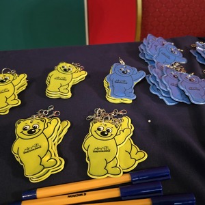 zdjęcie przedstawia odblaski