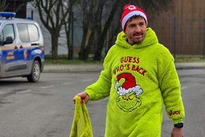 zdjęcie przedstawia uczestnika parady
