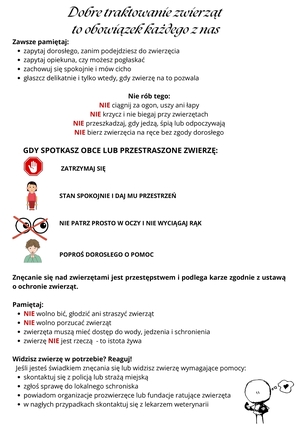 zdjęcie przedstawia ulotkę kampanii